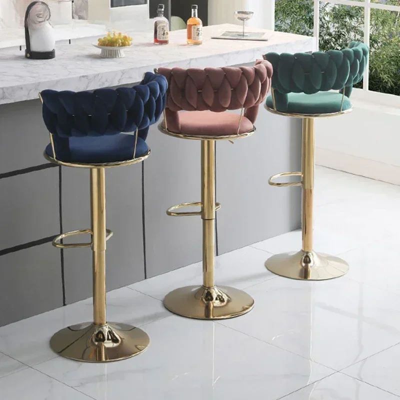 

Chairs Luxury Cafe Chair Make Up Lightweight Design Kitchen Counter Stools Outdoor Bar Home Designer Furniture Banqueta Nordic