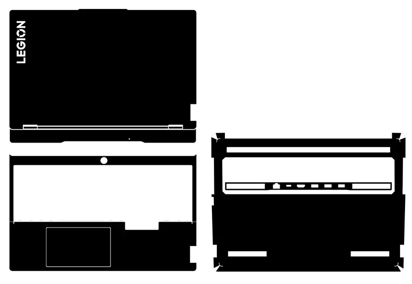 Etiqueta engomada del ordenador portátil del Caballo Loco de la moda para el ordenador portátil Lenovo Legion 5 15ARP8 15,6" 2023