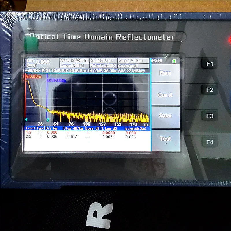 

Волоконно-оптический рефлектометр OPM VFL 1310/1550/Нм дБ, 60 км