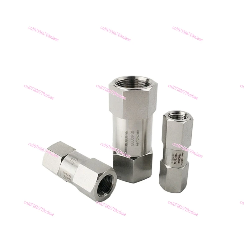 

Stainless Steel Sus316l High Pressure 6000psi Temperature 240 Degrees Precision Internal Thread CV Series Check Valve