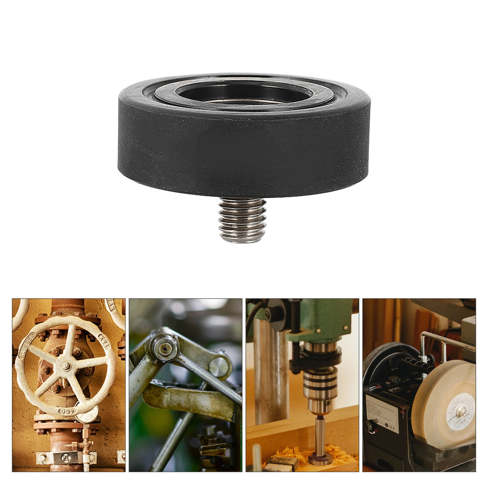 

40Mm Sliding Door Wheel With -Groove Guide Bearing Plastic Coated Surface High Precision Roller Bearing For Automation