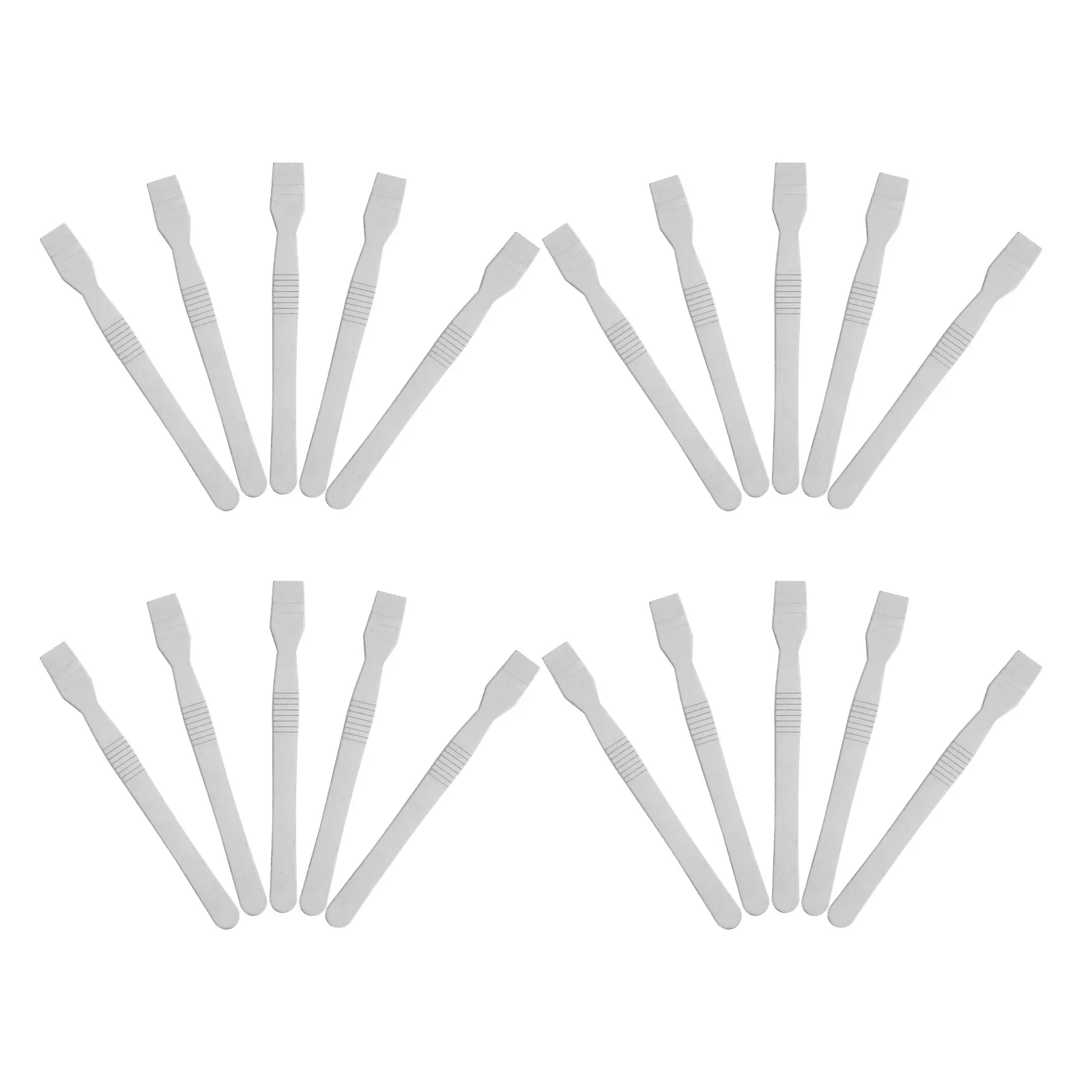 20Pcs Stainless Steel Pry Scraper Tool Multi-Function Solder Paste Application Electronics Paste Scraper Circuit Board Repair