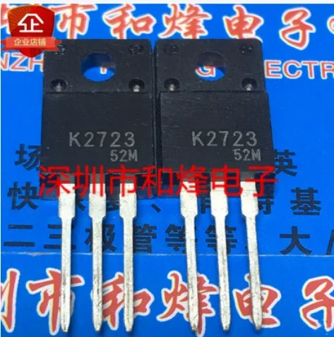 

30PCS 50PCS 2SK2723 K2723 TO-220F 60V 25A