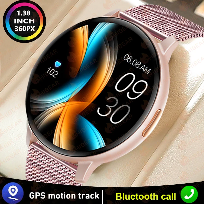 

Новинка 2026 года, умные часы для мужчин и женщин, часы для звонков BT, музыкальный плеер, голосовой помощник, дистанционное управление, фото, умные часы, спортивный трекер для сна