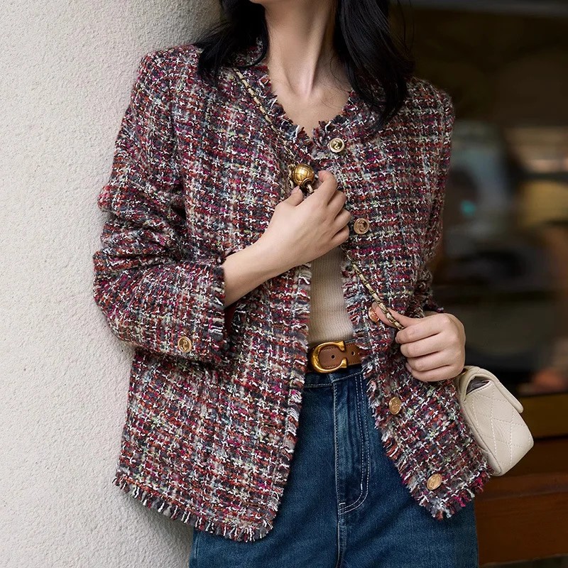 

2026 Coat High Quality Short Coat Top Spring Autumn Women Clothing