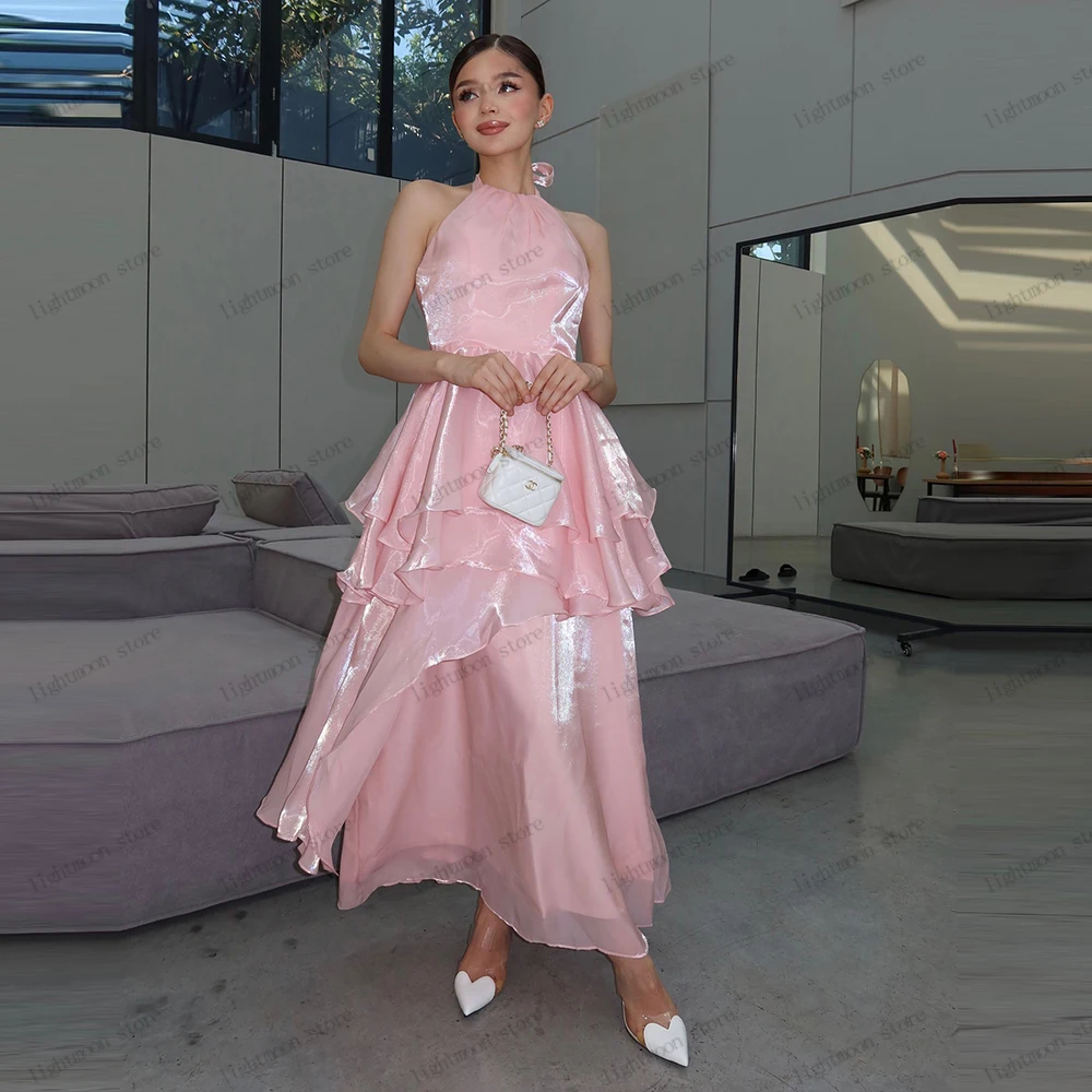

Glitter Prom Dresses A Line Princess Evening Dress Sleeveless Backless Robes For Formal Party Vestidos De Gala Customized 2025