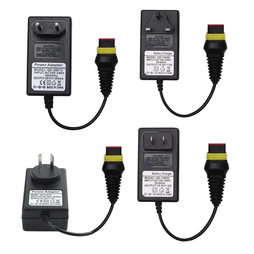 28V 1.3A For Charger Power Supply With LED Indicator For Robotic Lawnmower Models 105 305 315X 405X 415X R50Li R70Li Garden Tool