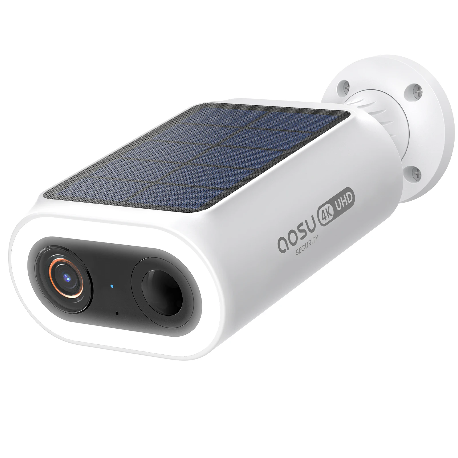 AOSU 4K UHD Solar Camera Wireless Outdoor 100% Wire-free Security Camera 5000mAh Battery 8MP Wifi Camera AI Detection CCTV Cam