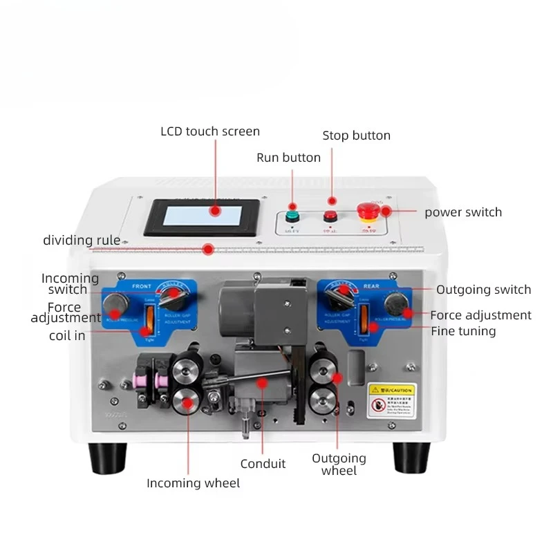 Stripping Machine Cable Stripper Cutter Automatic Wire Cutting and Stripping Machine  Automatic Wire Harness Cutting