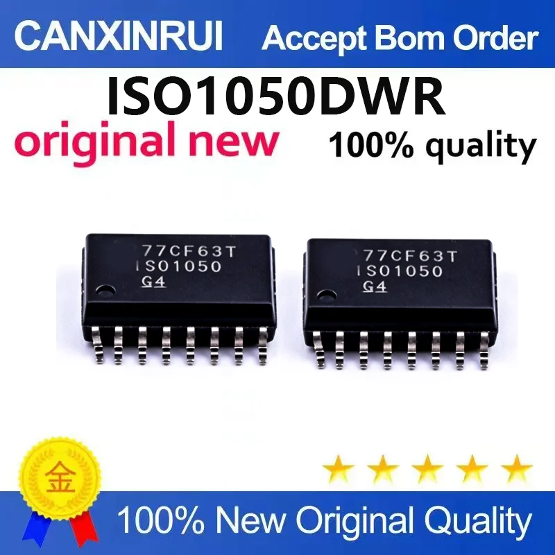 （5pcs-10pcs）Brand new original ISO1050DWR silk screen ISO1050 SOP-16 digital isolator IC chip