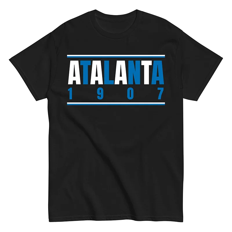 Ganadores Atalanta Bergamasca Calcio Camiseta Unisex de manga corta con cuello redondo Camiseta casual Tops