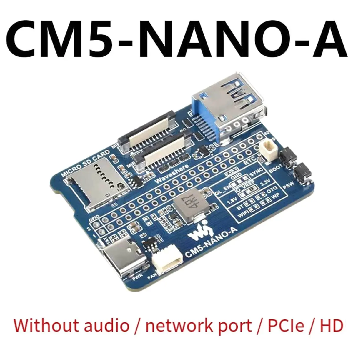 

Новинка 2026: Комплект из 2 плат IO-модулей CM5 Mini Base и плат CM5 Nano Base для Compute Module 5 Lite / EMMC