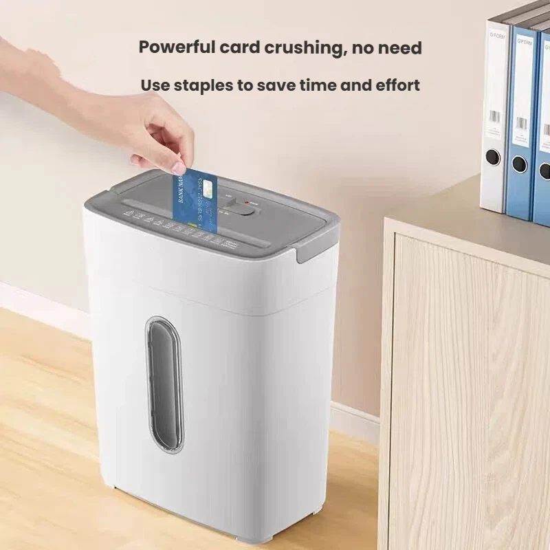 Compact‑Portable‑Paper‑Shredding Implement Strip‑Cut‑Shred‑Unit for Home‑Small‑Office‑Confidential‑Document‑Disposal Assignments