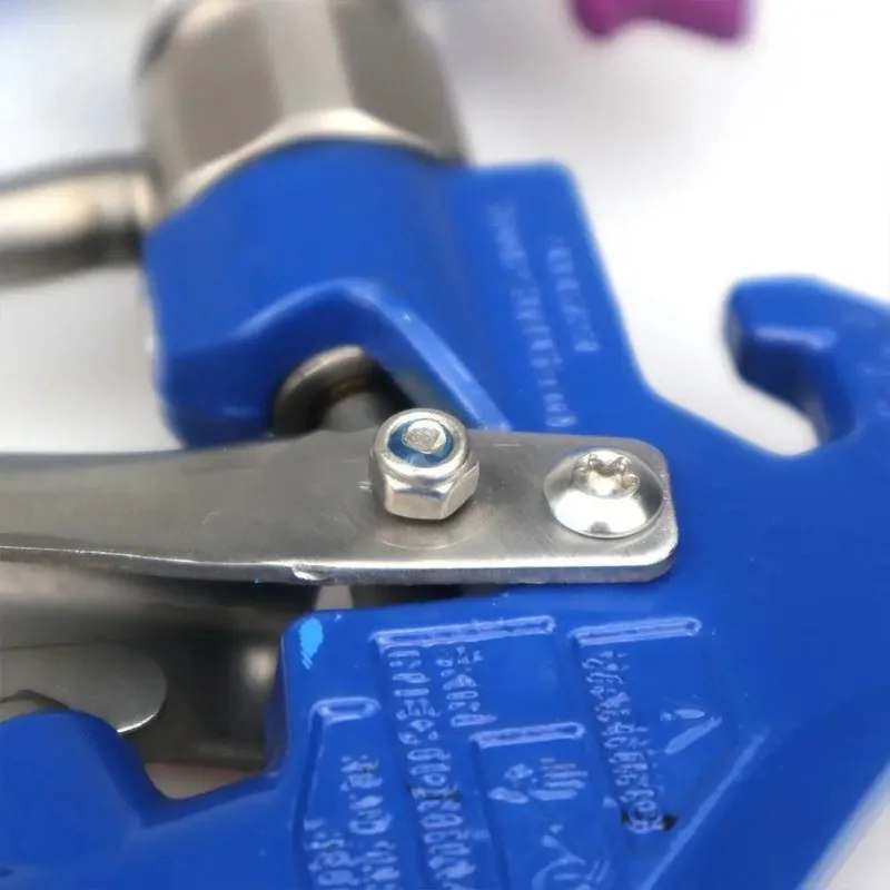 NOVO é adequado para aftermarket com textura HD de 4 dedos 1/4 " 241705   Pistola pulverizadora mal ventilada com proteção para 5000PSI 960/7900/833
