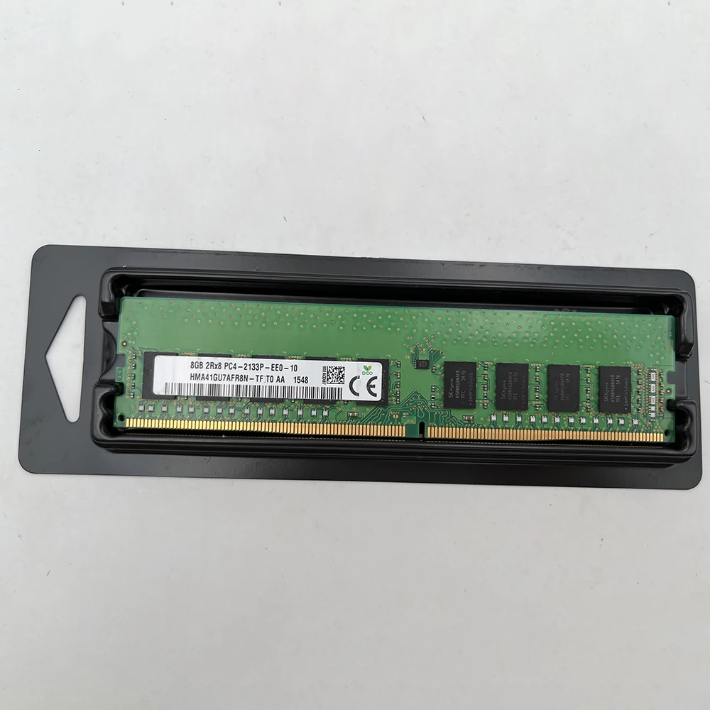 Ram HMA41GU7AFR8N-TF 8gb ddr4 2133mhz ecc para a memória do servidor sk hynix funciona perfeitamente rápido navio de alta qualidade