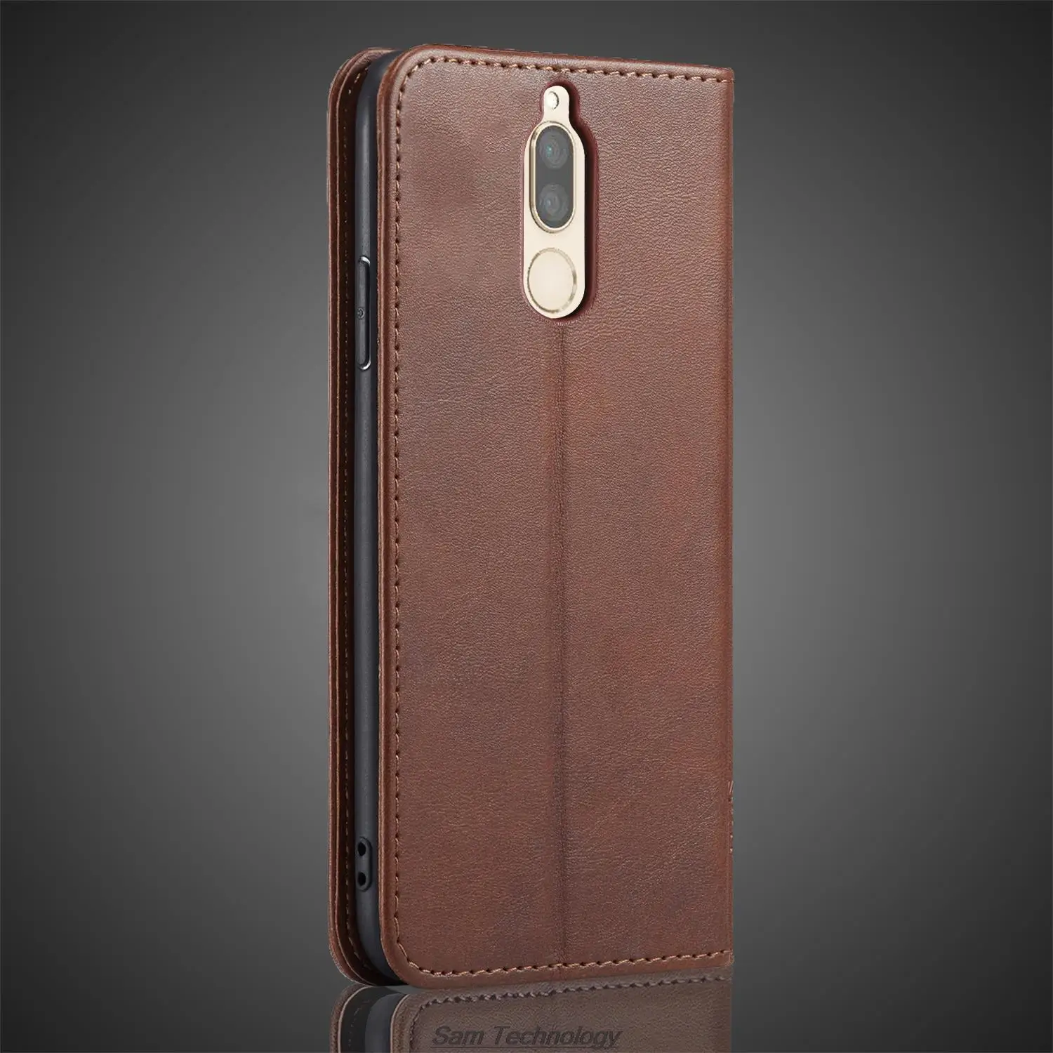 Magnetic attraction Leather Case for Huawei Mate 10 lite / Mate10 lite 5.9" Holster Flip Cover Case Wallet Bags Fundas Coque