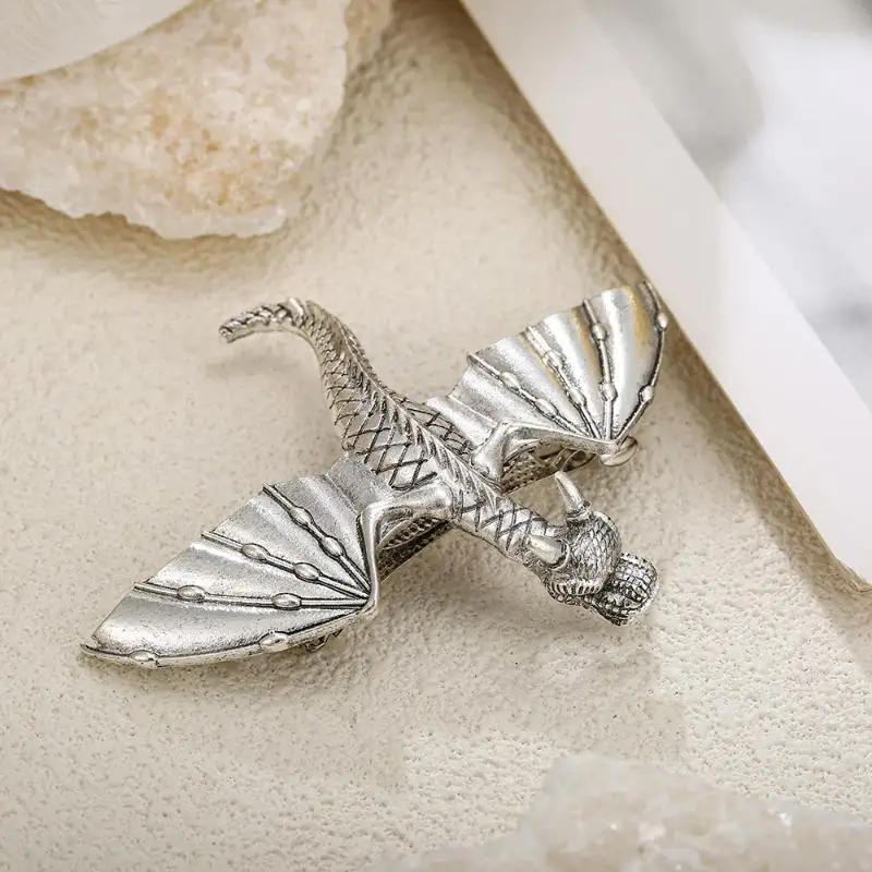New Vintage Viking Dragon Hairpin Fashionable And Elegant Women's Retro Nordic Norwegian Style Hair Accessory Gift view 4