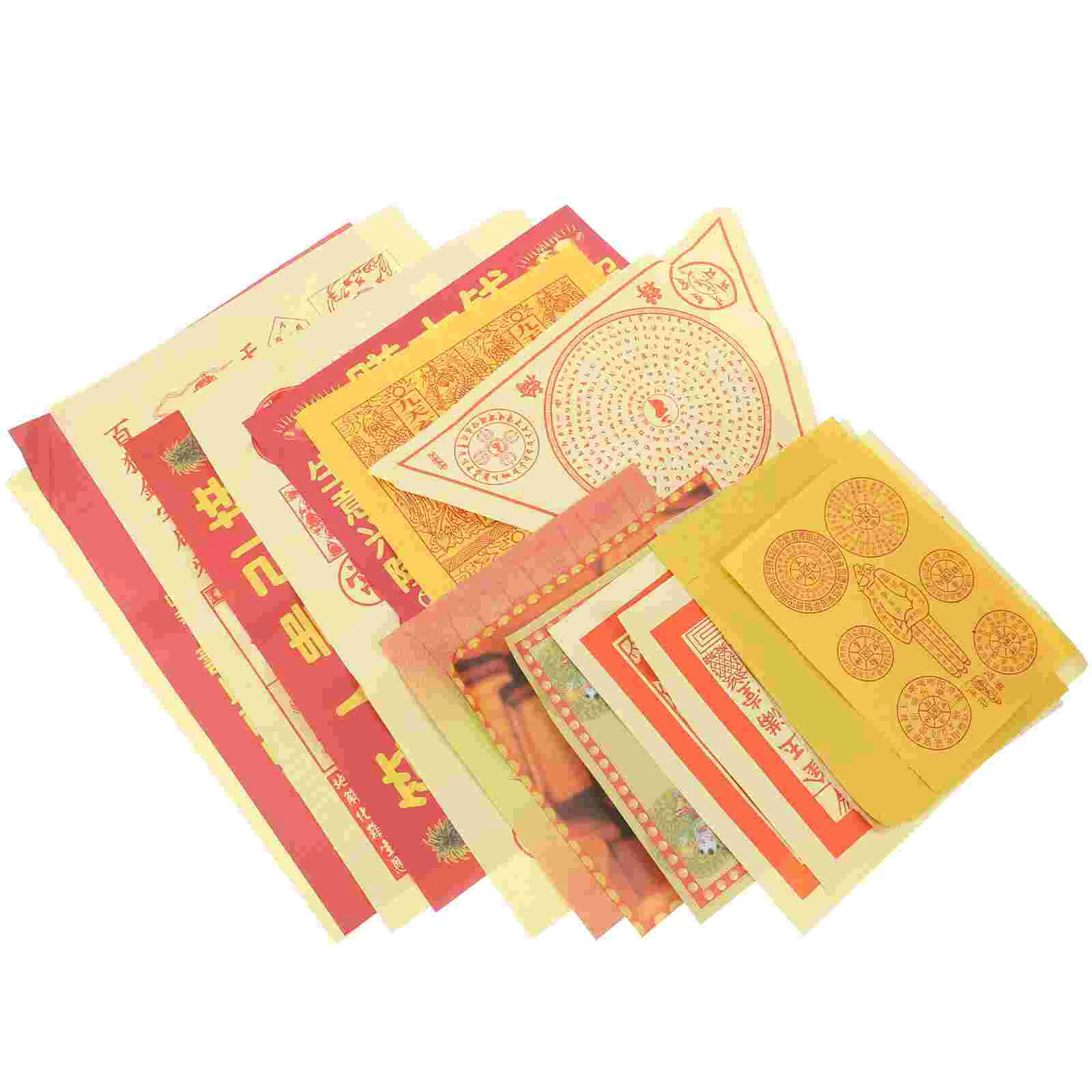 

Ancestor Money Chinese Yellow Burning Papers Sacrificial Supplies For Worshiping Ancestor Offerings Sacrificing Accessory