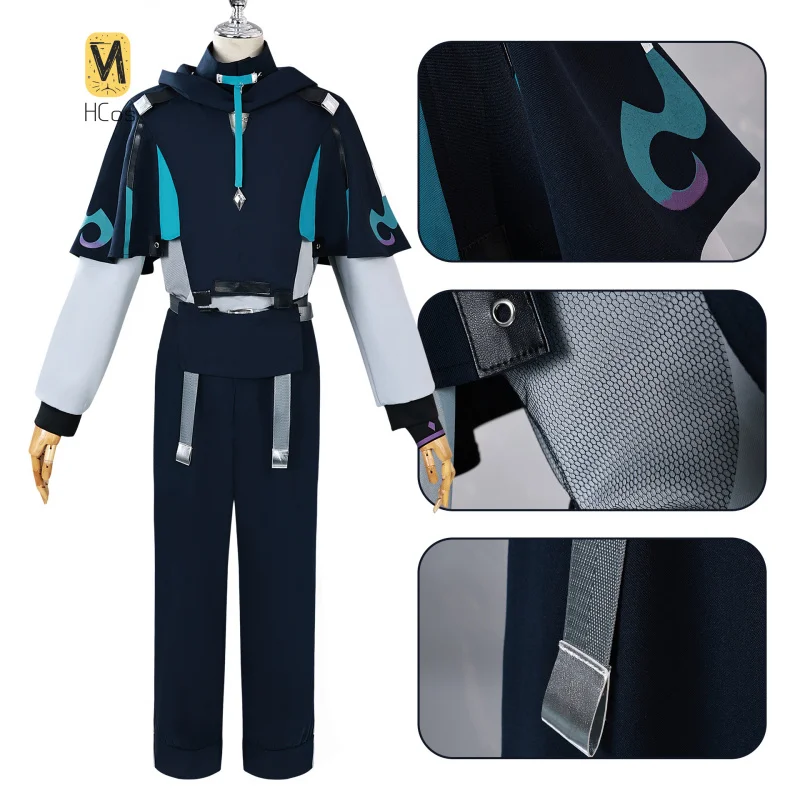 

Genshin Impact Qiqi Cosplay Costume Halloween Party Gorgeous Uniform Accessories Props Complete Set HCos
