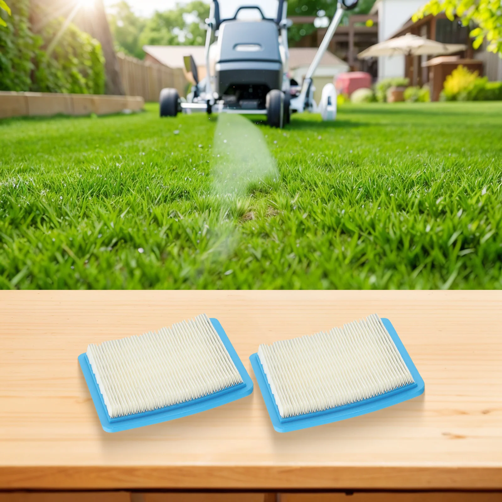 For 2 Pack Replacement Filters for Lawn Mowers Compatible with For GCV 135 160 For GX100 HRB475C HRB476C and More