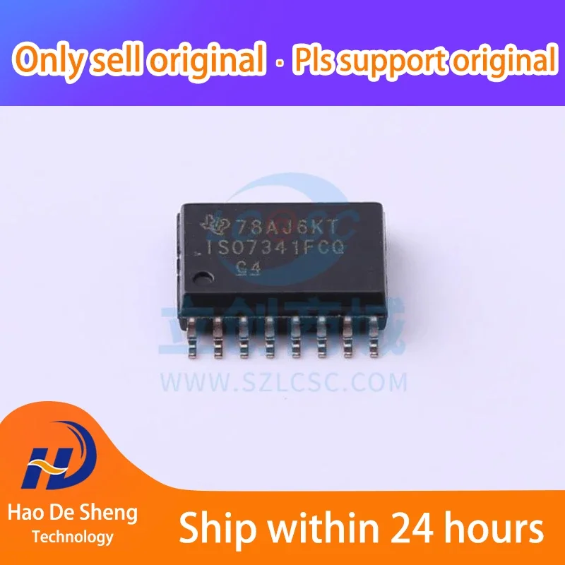10PCS/LOT ISO7341FCQDWRQ1 SOIC-16  New Original In Stock