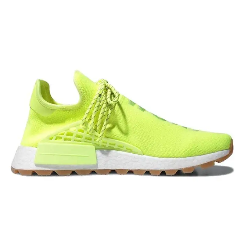 Adidas NMD Hu Trail Pharrell Now Is Her Time Solar Yellow Sneakers shoes EF2335