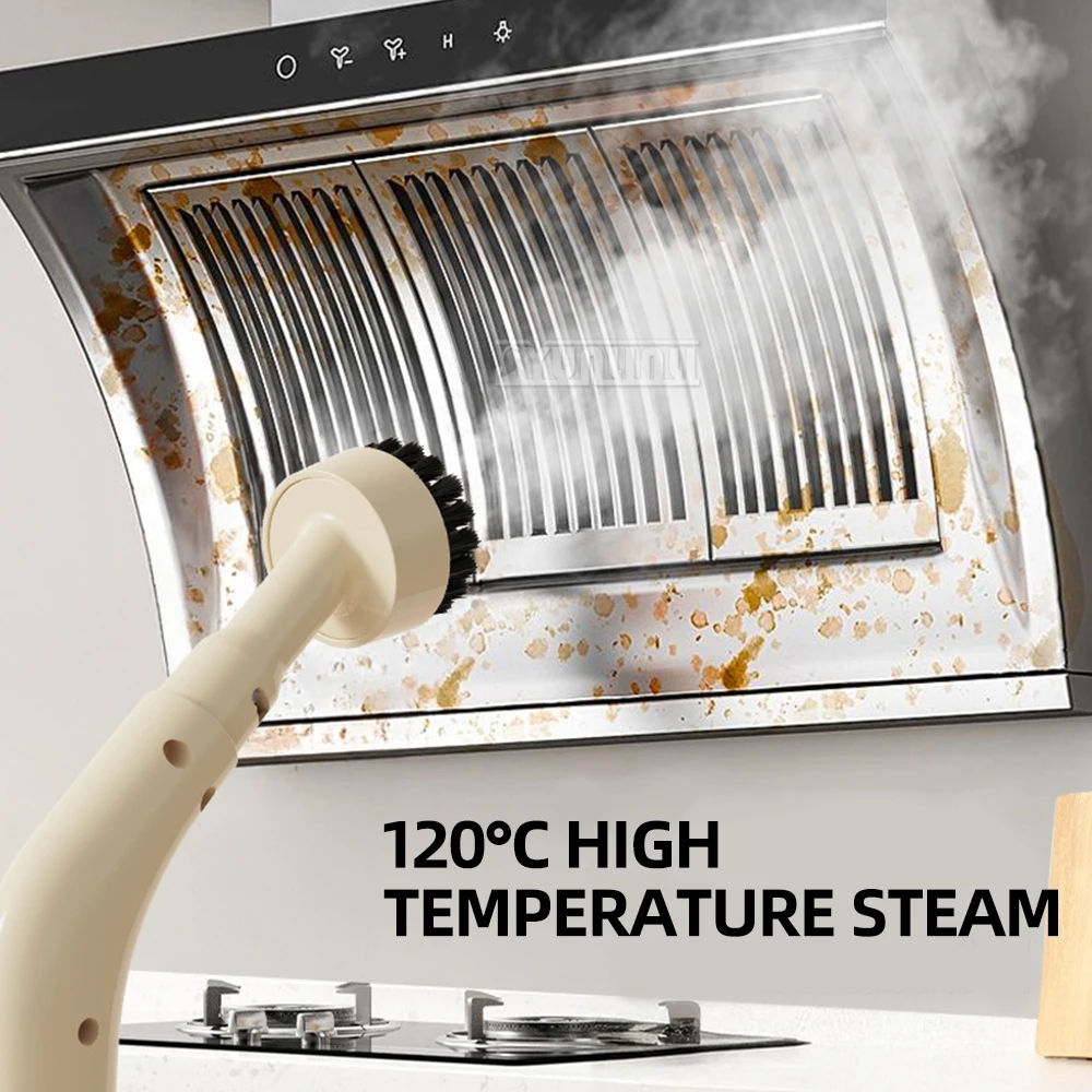 Ручной пароочиститель мощностью 1200 Вт, бытовой высокотемпературный пароочиститель для кухонь, диванов, автомобилей