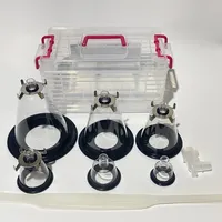 Enlarge animal surgical mask Pet Anesthesia Mask Dogs Cats Transparency Manual Resuscitator Veterinary Anesthesia Oxygen Mask