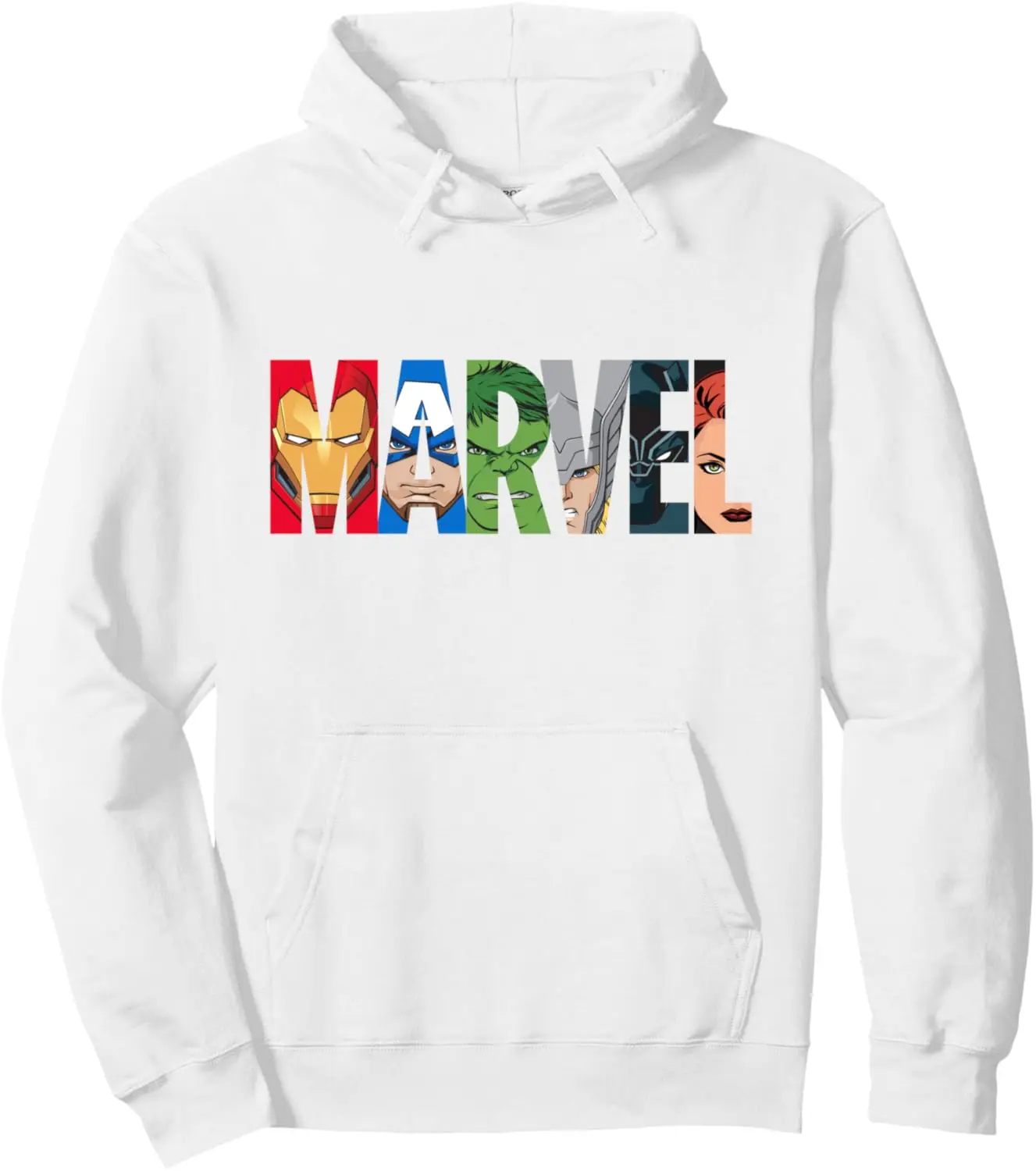 

Marvel Logo Avengers Super Heroes Pullover Hoodie