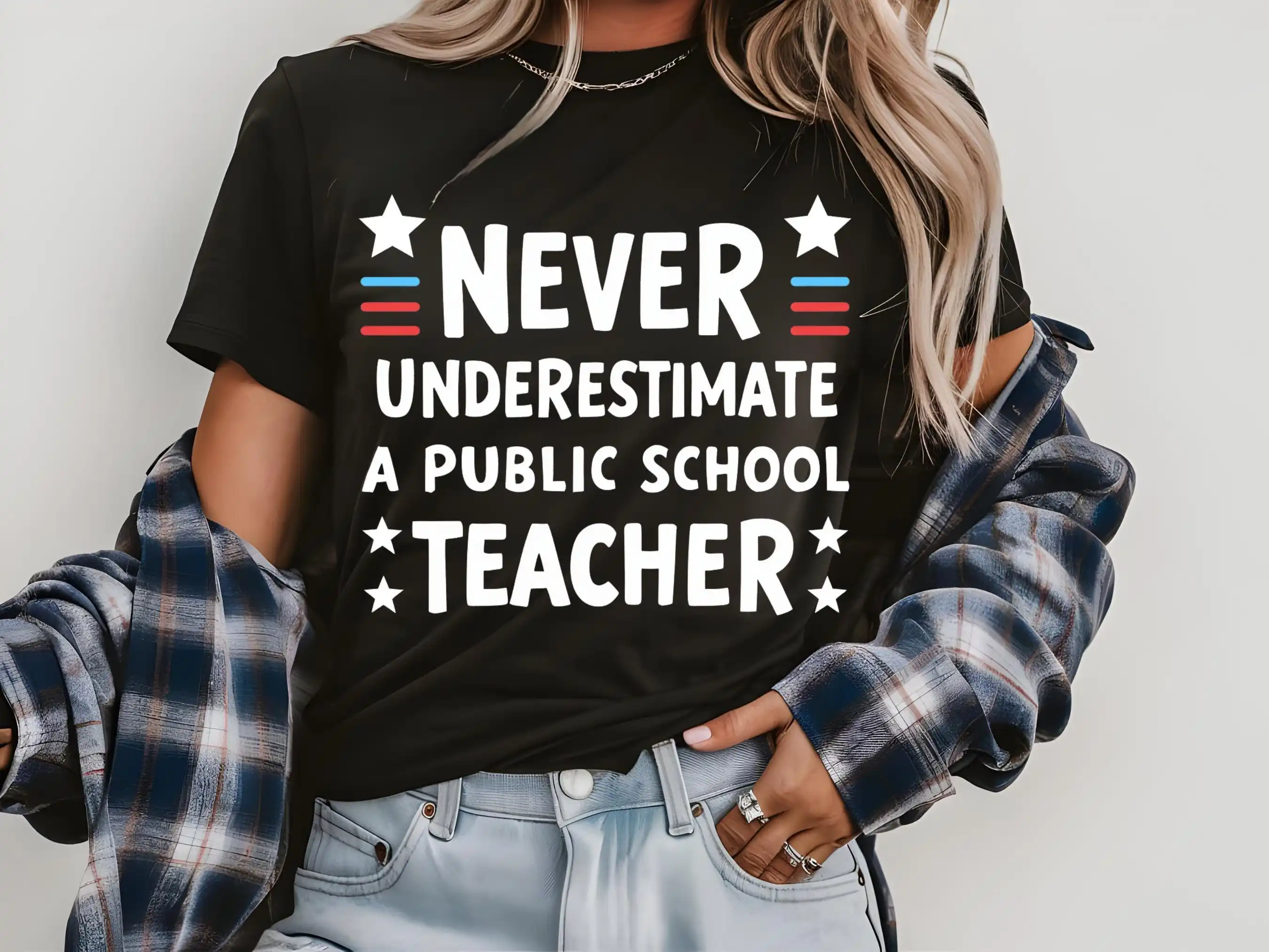 

Никогда не недооценивайте футболку учителю публичной школы