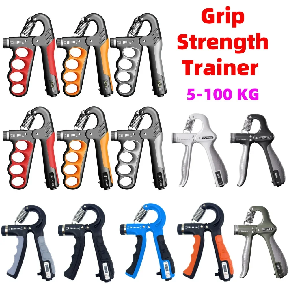 

Тренажер для силы захвата 5-100 кг, снятие стресса, усилитель для захвата рук, захват для наращивания мышц, восстановление терапии рук