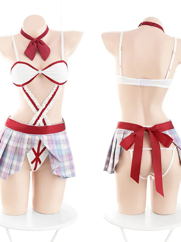 Calzoncillos de Anime para estudiantes, ropa interior Sexy, plisada, JK, encanto maduro, elegante, suave, ahuecada, 7 nm