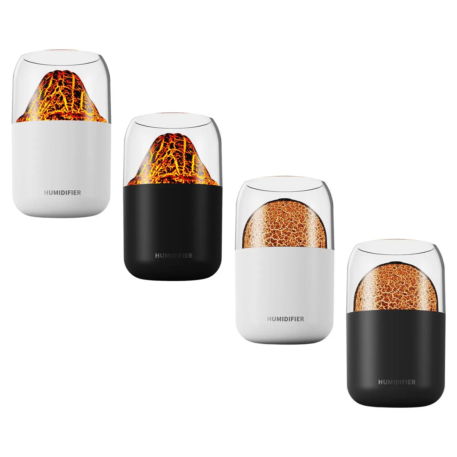 Персональный увлажнитель воздуха 300 мл, атмосферный свет, увлажнитель воздуха, диффузор эфирного масла, воздух