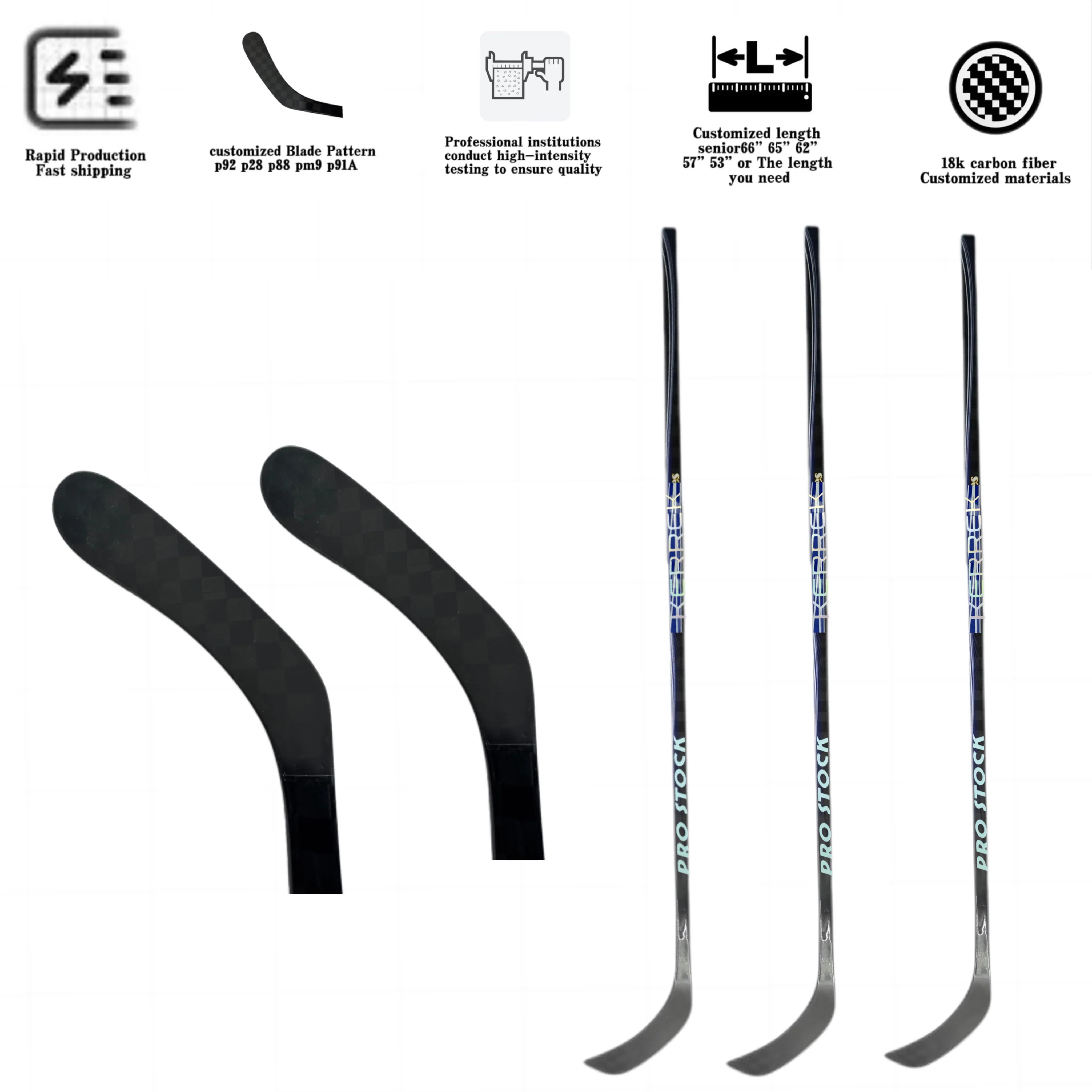 New Fashion Indoor Field Ice Hockey Stick Retail Rack Indoor Outdoor Equipment Hockey Accessories Training Senior Youth Adult