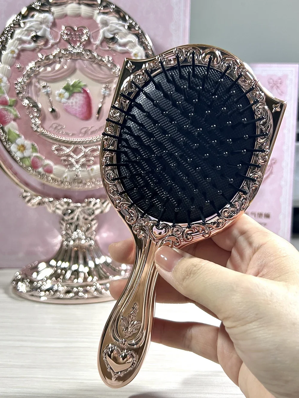 Flower Knows 9th Anniversary Vanity Mirror Set