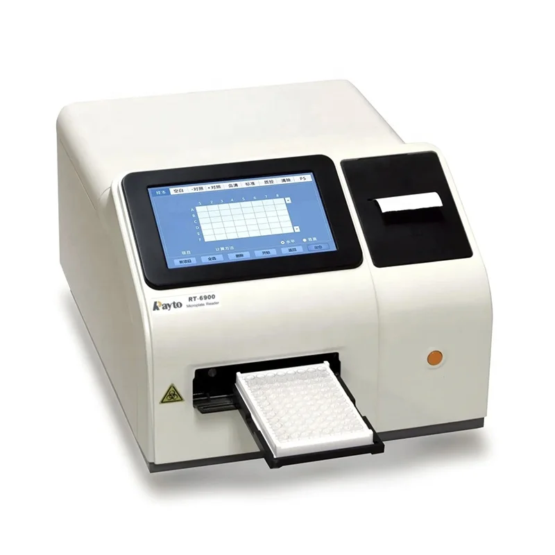 Lector de microplacas multimodo YSENMED Rayto RT-6900 Precio del lector de microplacas Elisa Impresora incorporada Lector de microplacas Rayto