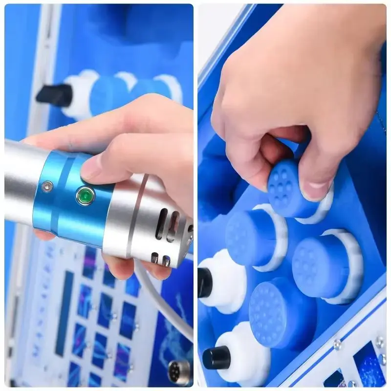 

New Portable Shockwave Therapy Machine Shock Waves Relaxation Treatments and Relieve Muscle Pain Physiotherapy Electric Massager
