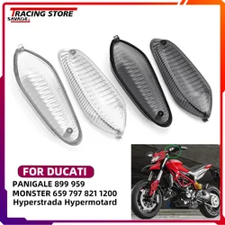 Turn Signal Light Lens For DUCATI Hypestrada Hypermotard 821 Panigale 959 899 Monster 1200 821 797 659 Indicator Lamp Housing