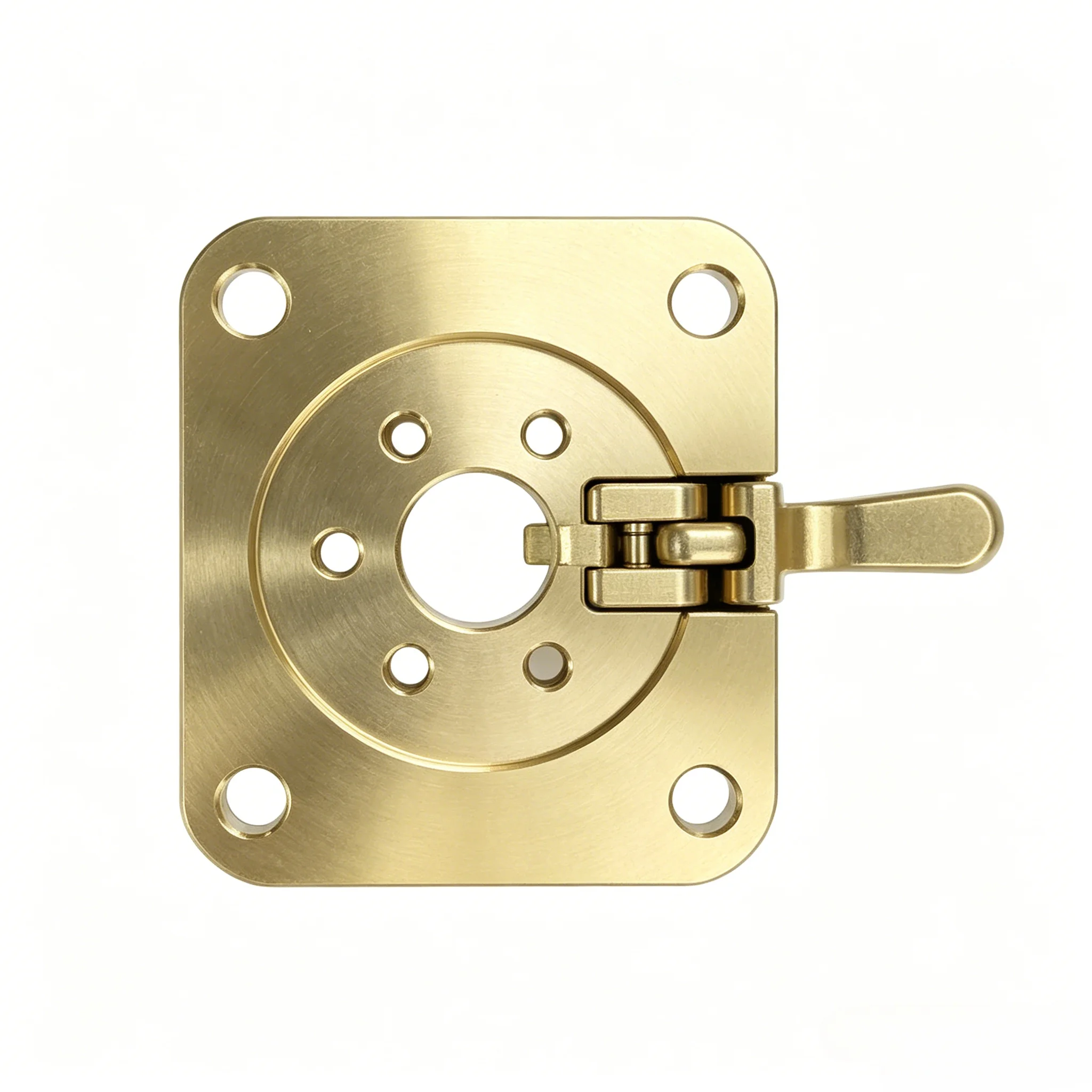 Custom CNC Machining Brass Washer Turning Milling Components OEM Precision Copper Parts Fabrication Service for Machining