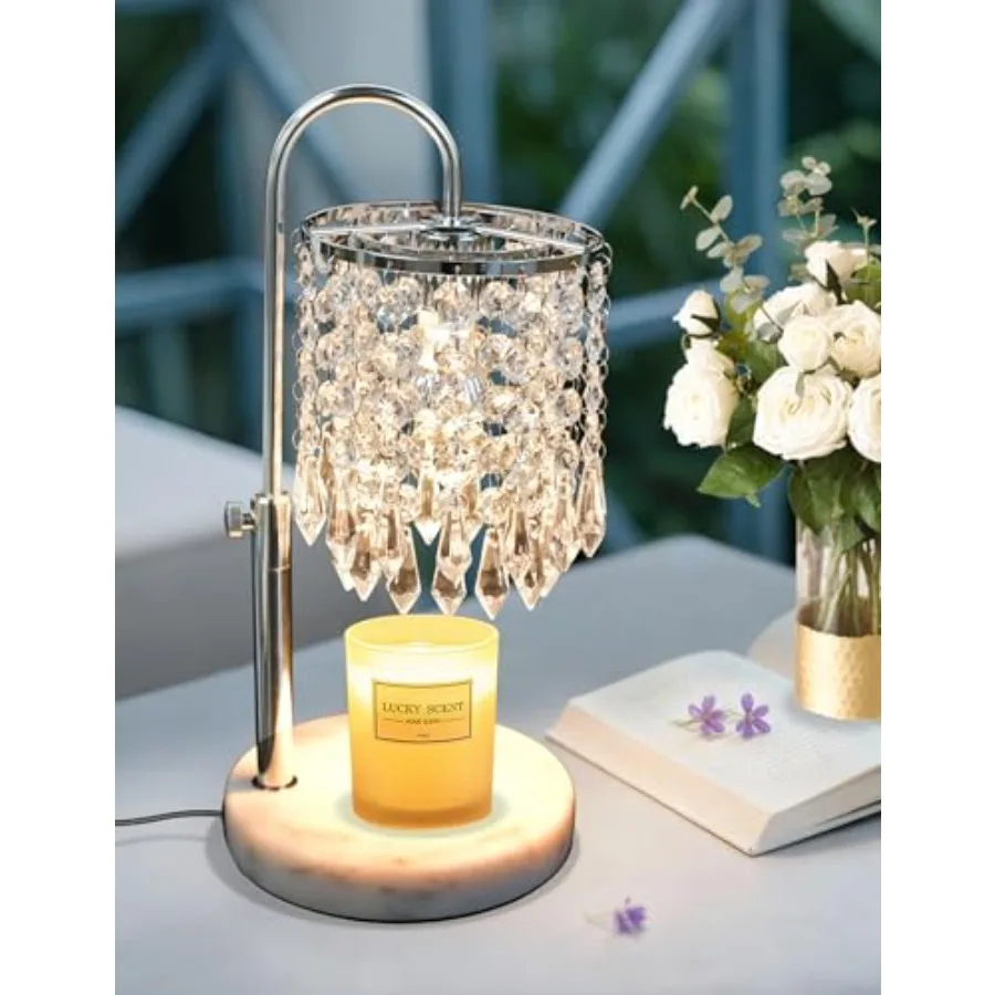 

Candle Warmer Lamp with Timer Dimmable, Birthday Gifts for Women, Wax Melt Warmer for House Warming Gifts New Home Decor, Adjus