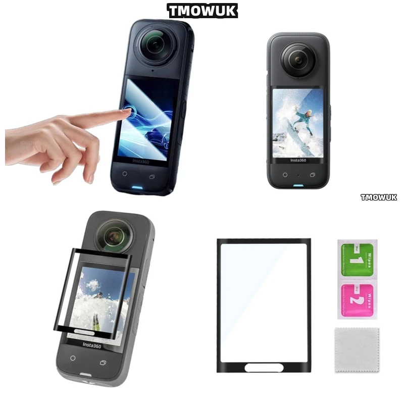 

Flexible Screen Protection Film For Insta360 X3 X4 X5 GPS Anti - Scratch PMMA Full Cover 3D Curved