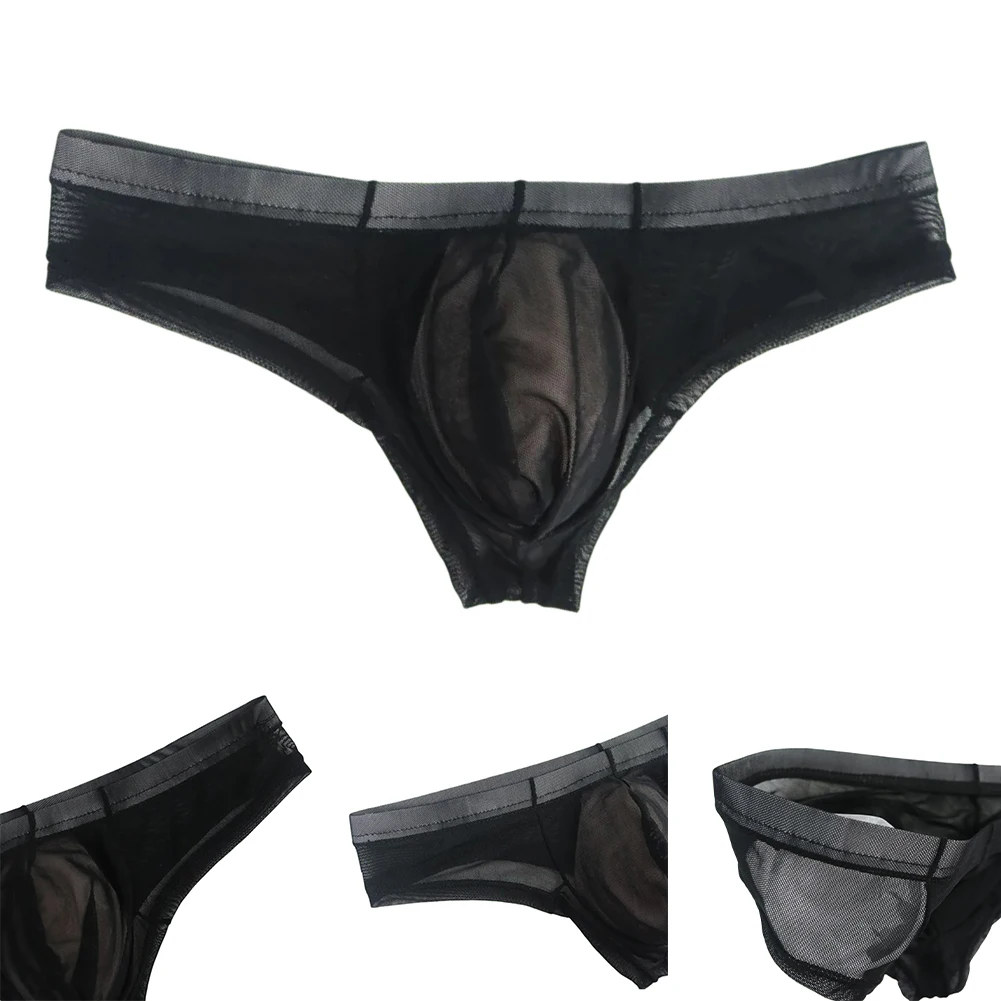 

Half Hip Underpants Men Low Waist Underwear Underwear Collection 90 Polyester Brand New Condition Classic Theme