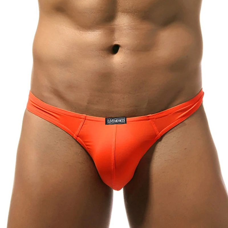 CLEVER-MENMODE G-String Men Sexy perizoma intimo in seta di ghiaccio G String T-back mutandine Tanga hombre sospensorio cueca Bikini perizoma