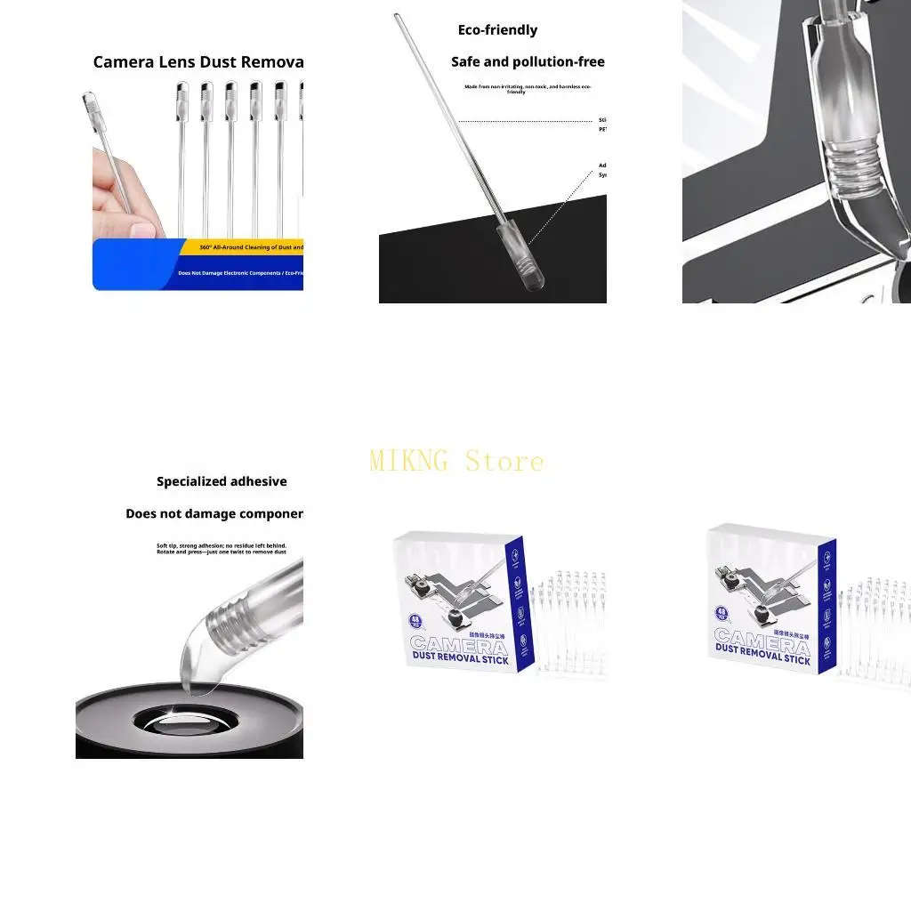 Daily Camera Lens Cleaning Sticks Lens Swabs for Dust Care and Storage Best Sale