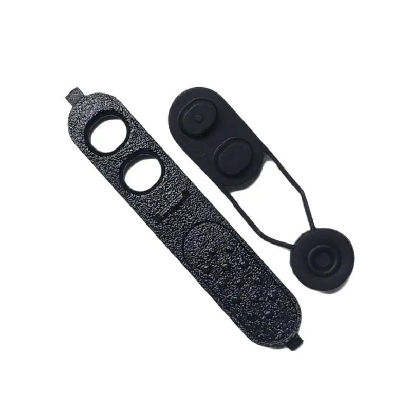 1Set PTT Button Lock And PTT Rubber Key For CP2000 DP1400 Portable Walkie Talkie Repair Kit Radio Accessory