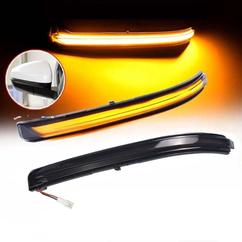 

2Pieces Sequential Flashing Lamp for 3008 5008 II 2017-2021 LED Dynamic Turn Signal Light for Citroen C5 Aircros