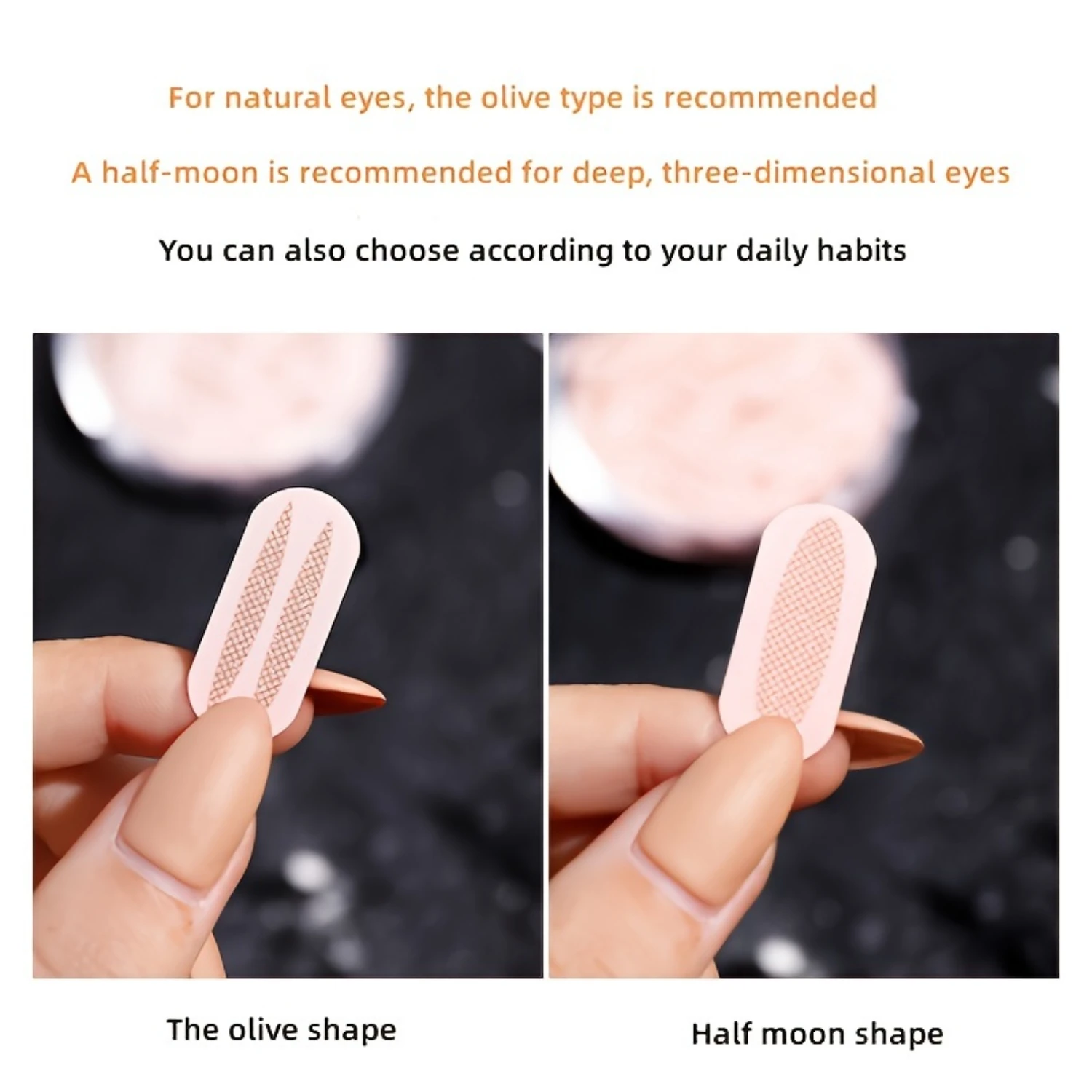 150 Pairs Breathable Eyelid Tape - Natural & Traceless, Instant Eyelid Lift, Self-Adhesive Big Eyelid Mesh Tape - Ideal Gift for