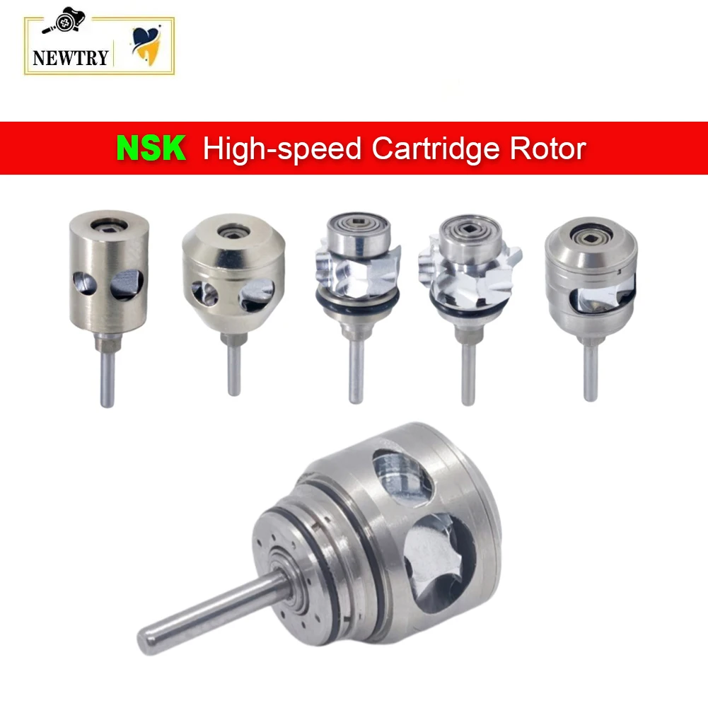 Top Grade Cartridge Rotor Dental High-speed Handpiece Spare Parts Air Turbine Ceramic Rotor Pana Air PANA-MAX Ti-Max Low Noise
