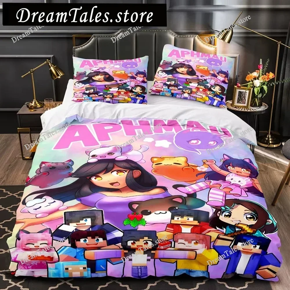Fashion 3D Print Anime Bed Sheet APHMAU Bedding Set Single Twin Full Queen King Size Bed Set Adult Kid Bedroom Duvetcover Sets