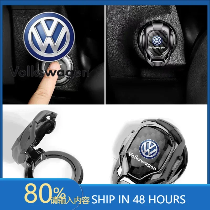 

Горячие солнцезащитные козырьки, 1 шт., автомобильный защитный чехол в один клик, внутренняя кнопка, декоративная наклейка для Volkswagen Polo Tiguan Passat Go